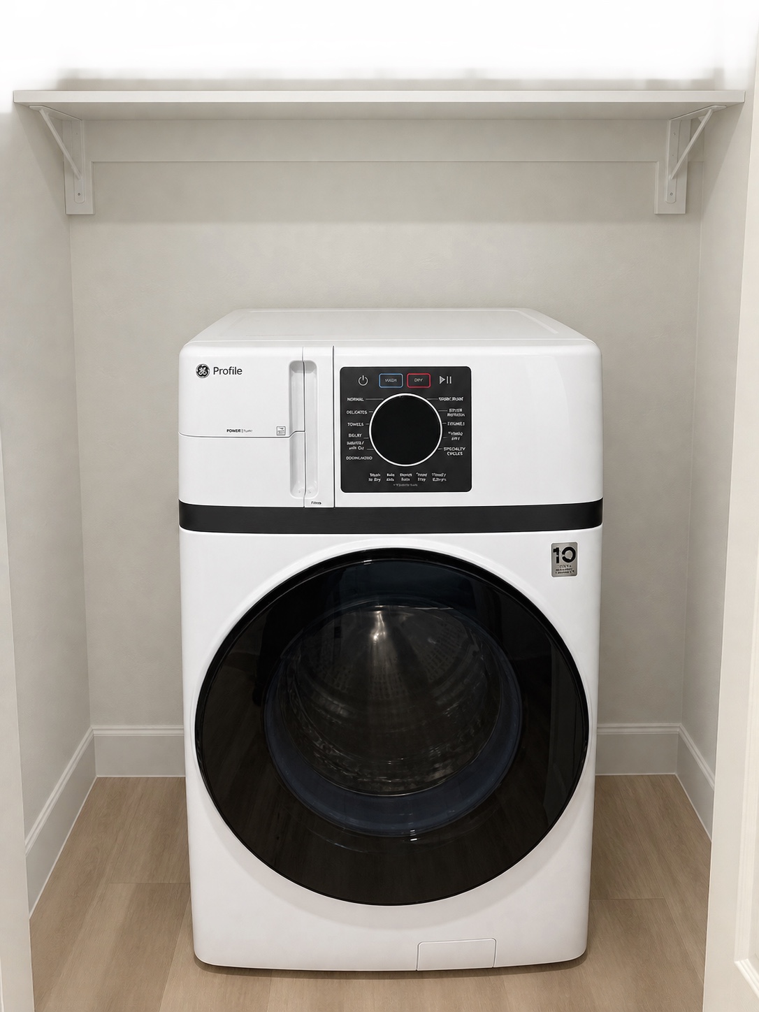 In-home laundry area