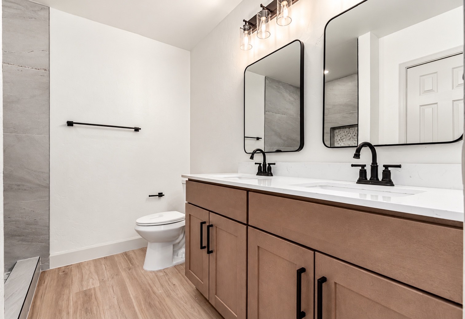 Renovated bathroom
