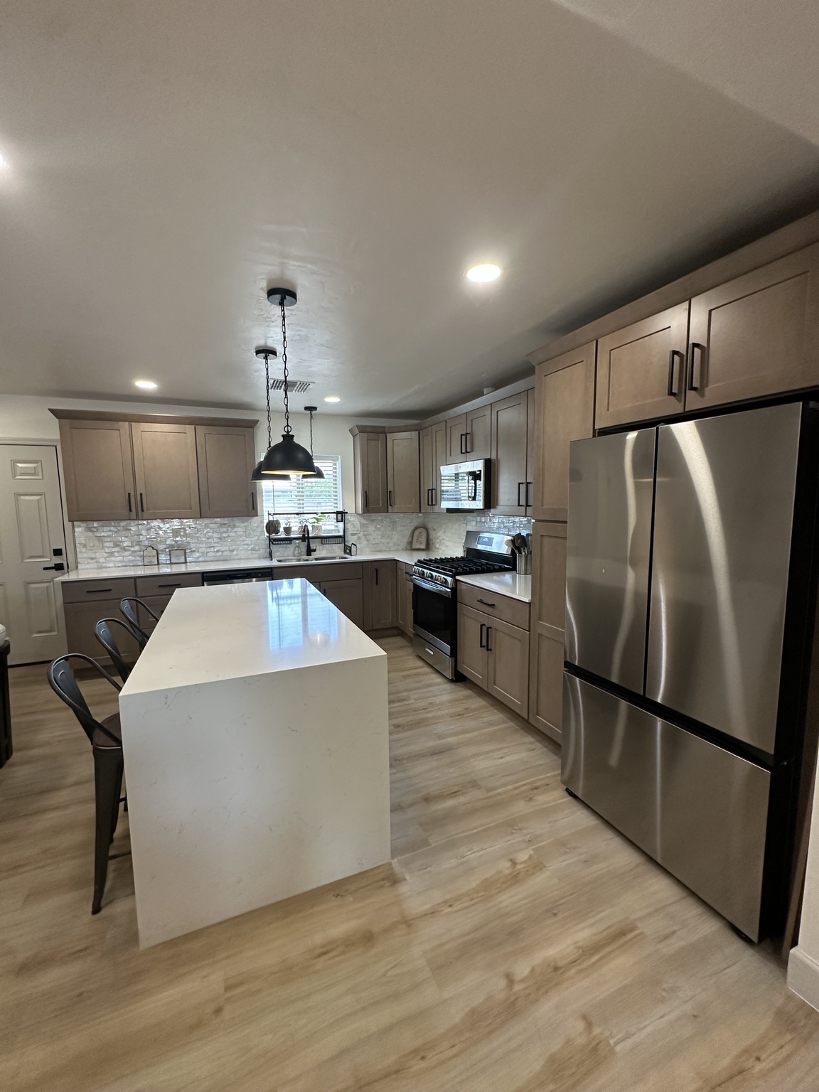 Modern kitchen with island